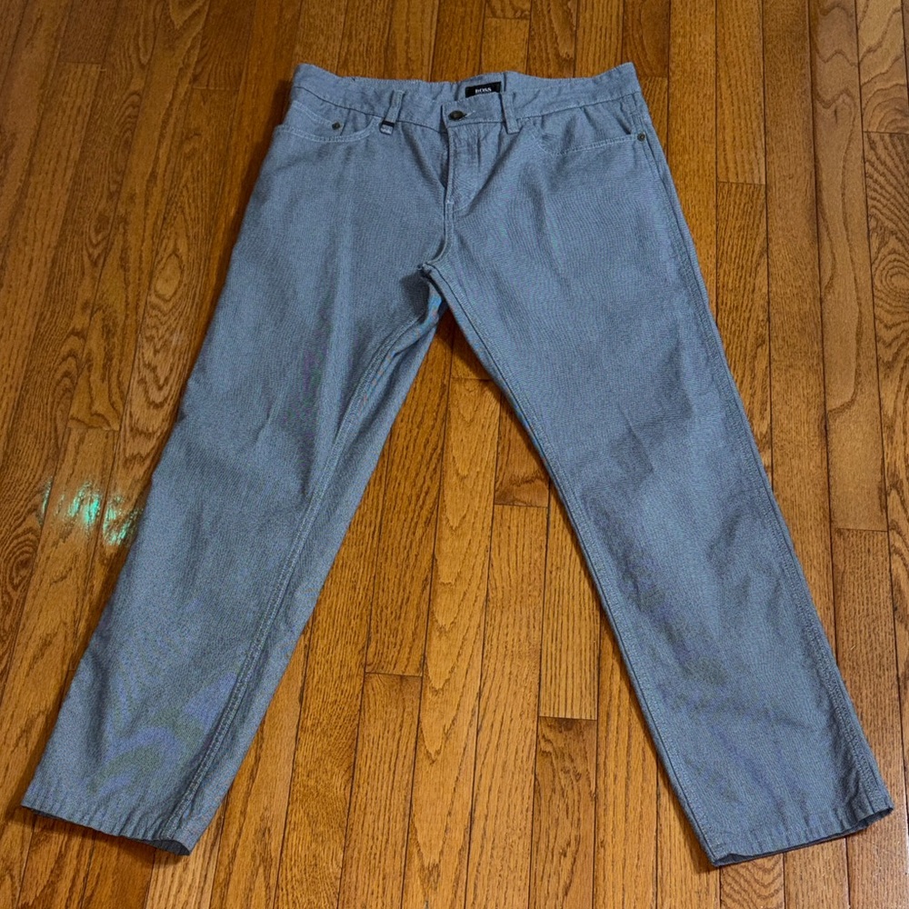Hugo Boss Slate Gray Jeans